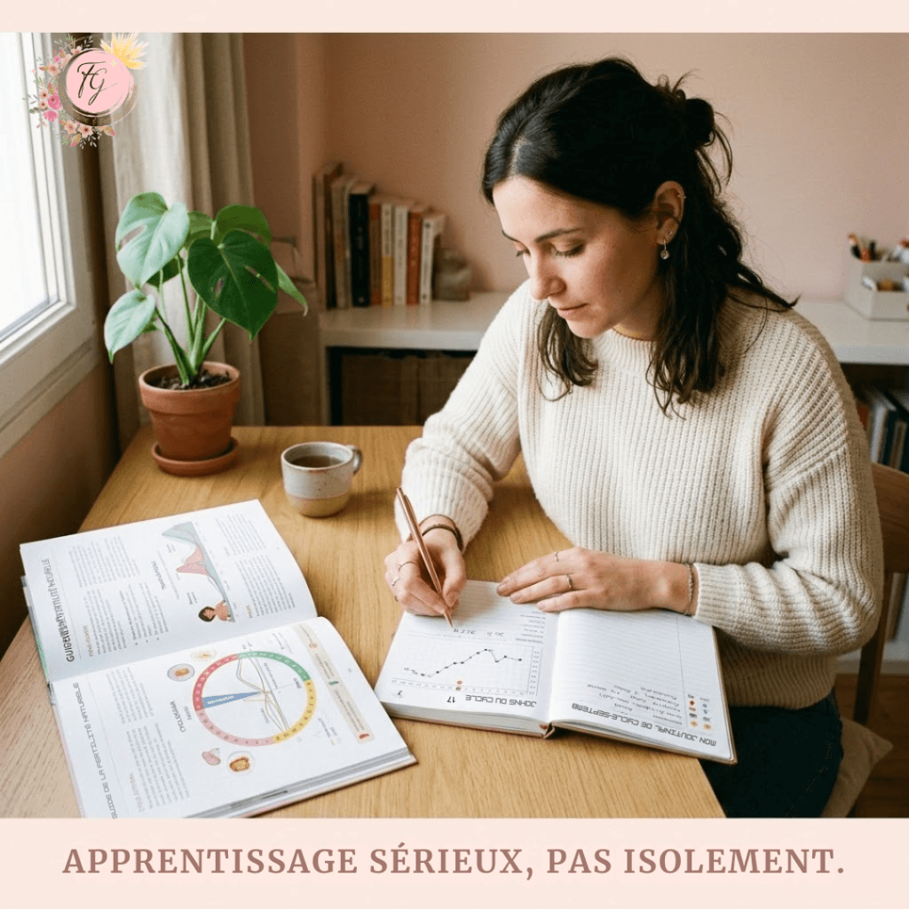 Apprendre la symptothermie seule avec un manuel sans conseillère