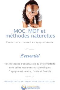 symptothermie MOC MOF methodes naturelles