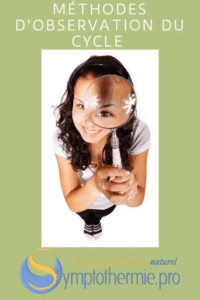symptothermie méthode observation cycle symptothermie méthode observation cycle
