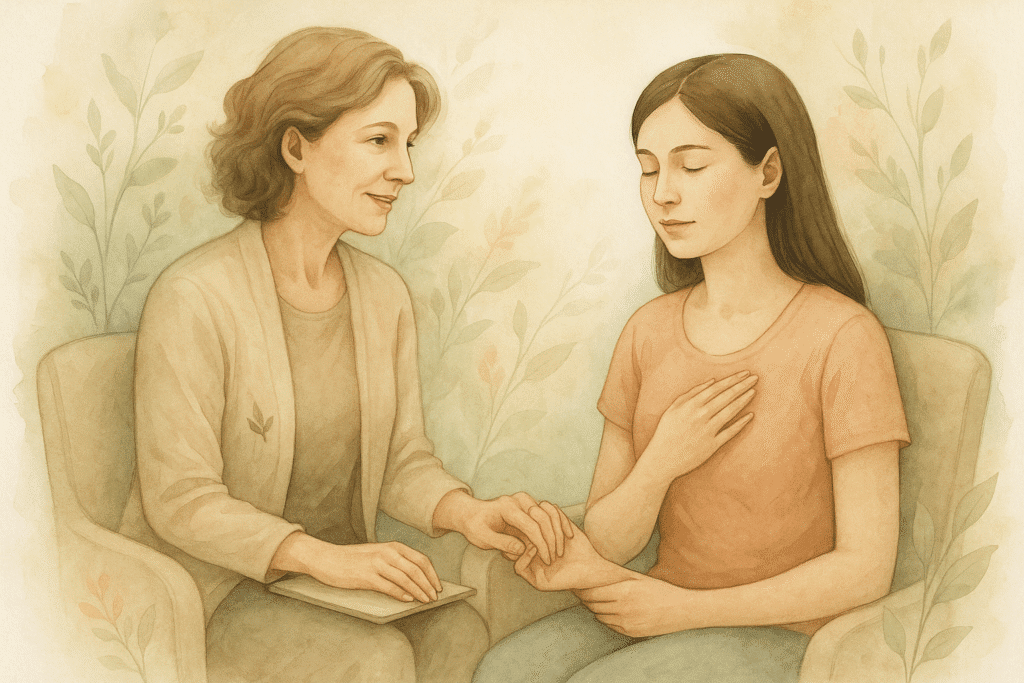 Accompagnement individuel – Corps & Esprit prêts avec Fabienne Goddyn