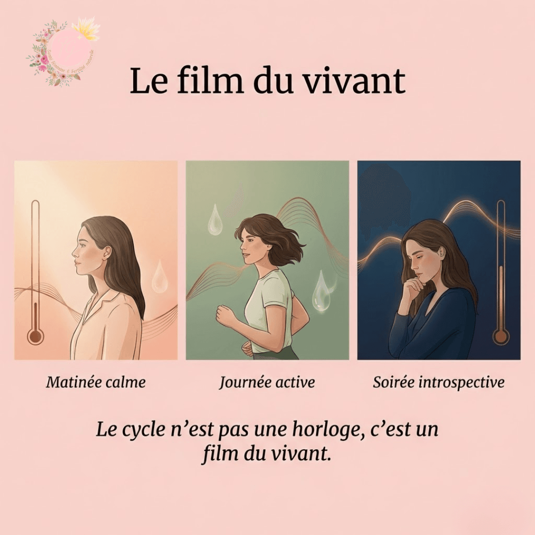 Triptyque cycle menstruel et symptothermie : le film du vivant