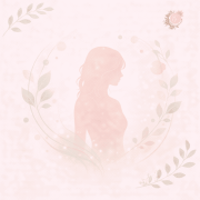 Illustration douce représentant une silhouette féminine entourée d’éléments naturels abstraits, symbolisant la naturopathie féminine comme approche respectueuse du rythme biologique, de la vitalité naturelle et de l’harmonisation globale du corps.