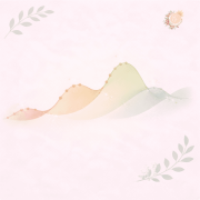 Illustration douce représentant une courbe évolutive en plusieurs étapes, évoquant la transition hormonale, le passage naturel d’une phase à l’autre et l’adaptation progressive du cycle féminin en symptothermie.